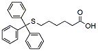 Molecular structure of the compound: 6-(Tritylthio)hexanoic acid