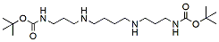 Molecular structure of the compound: N1,N12-Di-boc-spermine