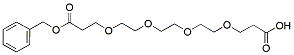 Molecular structure of the compound: Benzyloxy carbonyl-PEG4-Acid