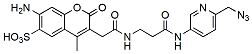 Molecular structure of the compound: BP Fluor 350 Picolyl Azide