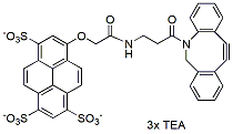Molecular structure of the compound: BP Fluor 405 DBCO