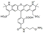 Molecular structure of the compound: BP Fluor 568 Hydroxylamine