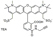Molecular structure of the compound: BP Fluor 594 Alkyne