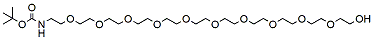 Molecular structure of the compound: N-Boc-PEG11-alcohol