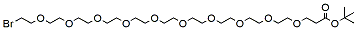 Molecular structure of the compound: Bromo-PEG10-t-butyl ester