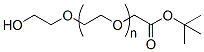 Molecular structure of the compound: HO-PEG-CH2CO2tBu, MW 1,000