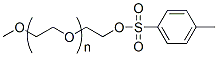 Molecular structure of the compound: m-PEG-Tos, MW 10,000