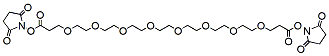 Molecular structure of the compound: Bis-PEG8-NHS ester