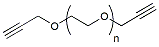 Molecular structure of the compound: Bis-propargyl-PEG, MW 2,000