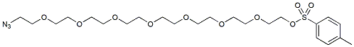 Molecular structure of the compound: Azide-PEG8-Tos