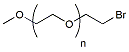 Molecular structure of the compound: m-PEG-bromide, MW 5,000