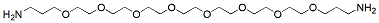 Molecular structure of the compound: PEG8-bis(C3-amine)