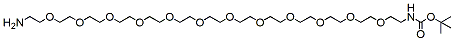 Molecular structure of the compound: Boc-N-amido-PEG12-amine
