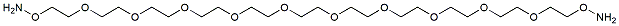 Molecular structure of the compound: Bis-aminooxy-PEG10