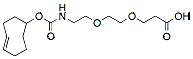 Molecular structure of the compound: TCO-PEG2-acid
