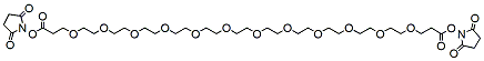 Molecular structure of the compound: Bis-PEG12-NHS ester