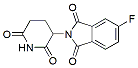 Molecular structure of the compound: 5-Fluoro-thalidomide