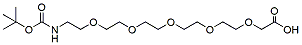 Molecular structure of the compound: t-Boc-N-amido-PEG5-CH2CO2H