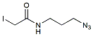 Molecular structure of the compound: Iodoacetamide Azide