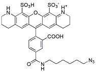 Molecular structure of the compound: BP Fluor 532 Azide