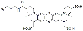 Molecular structure of the compound: MB 660R Azide