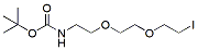 Molecular structure of the compound: tert-Butyl (2-(2-(2-iodoethoxy)ethoxy)ethyl)carbamate