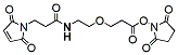 Molecular structure of the compound: Mal-amido-PEG1-C2-NHS ester