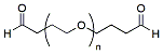 Molecular structure of the compound: PEG-bis-Butyraldehyde, MW 2,000