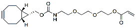 Molecular structure of the compound: endo-BCN-PEG2-acrylate