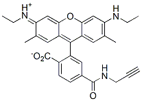 Molecular structure of the compound: R6G alkyne, 6-isomer