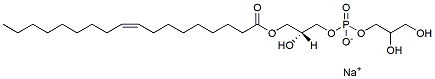 Molecular structure of the compound: 18:1 Lyso PG