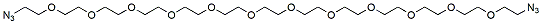 Molecular structure of the compound: Azido-PEG12-azide