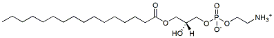 Molecular structure of the compound: 16:0 Lyso PE