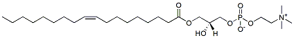 Molecular structure of the compound: 18:1 Lyso PC