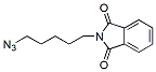Molecular structure of the compound: 5-Azidopentyl-phthalimide
