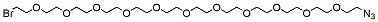 Molecular structure of the compound: Bromo-PEG11-azide