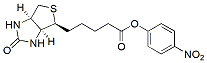 Molecular structure of the compound: Biotin-ONp