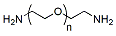Molecular structure of the compound: Amine-PEG-amine HCl salt, MW 2,000