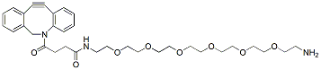 Molecular structure of the compound: DBCO-PEG6-amine