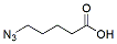 Molecular structure of the compound: 5-azidopentanoic acid