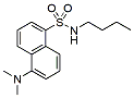 Molecular structure of the compound: N-butyl-5-(dimethylamino)naphthalene-1-sulfonamide