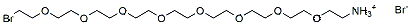 Molecular structure of the compound: Amino-PEG8-Bromo, HBr salt