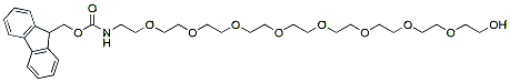 Molecular structure of the compound: Fmoc-PEG9-alcohol