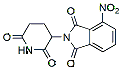 Molecular structure of the compound: Nitrothalidomide