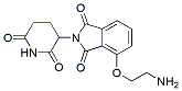 Molecular structure of the compound: Thalidomide-O-C2-amine, HCl salt