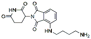 Molecular structure of the compound: Pomalidomide-C4-amine, HCl salt