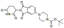 Molecular structure of the compound: 5-Thalidomide-piperazine-Boc