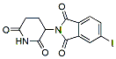 Molecular structure of the compound: 5-Iodo-thalidomide