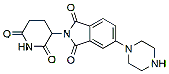 Molecular structure of the compound: 5-Thalidomide-piperazine, HCl salt