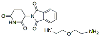 Molecular structure of the compound: Pomalidomide-PEG1-amine